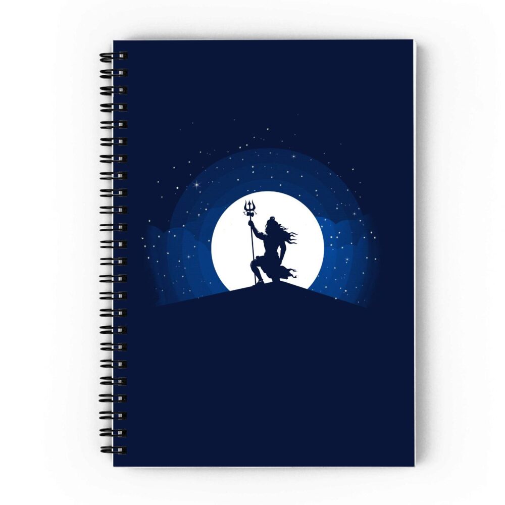 Shiva Spiral Notebook