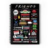 F.R.I.E.N.D.S spiral Notebook